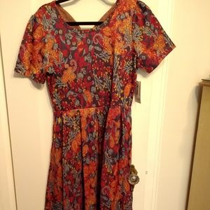 XL LulaRoe Amelia A-line Dress